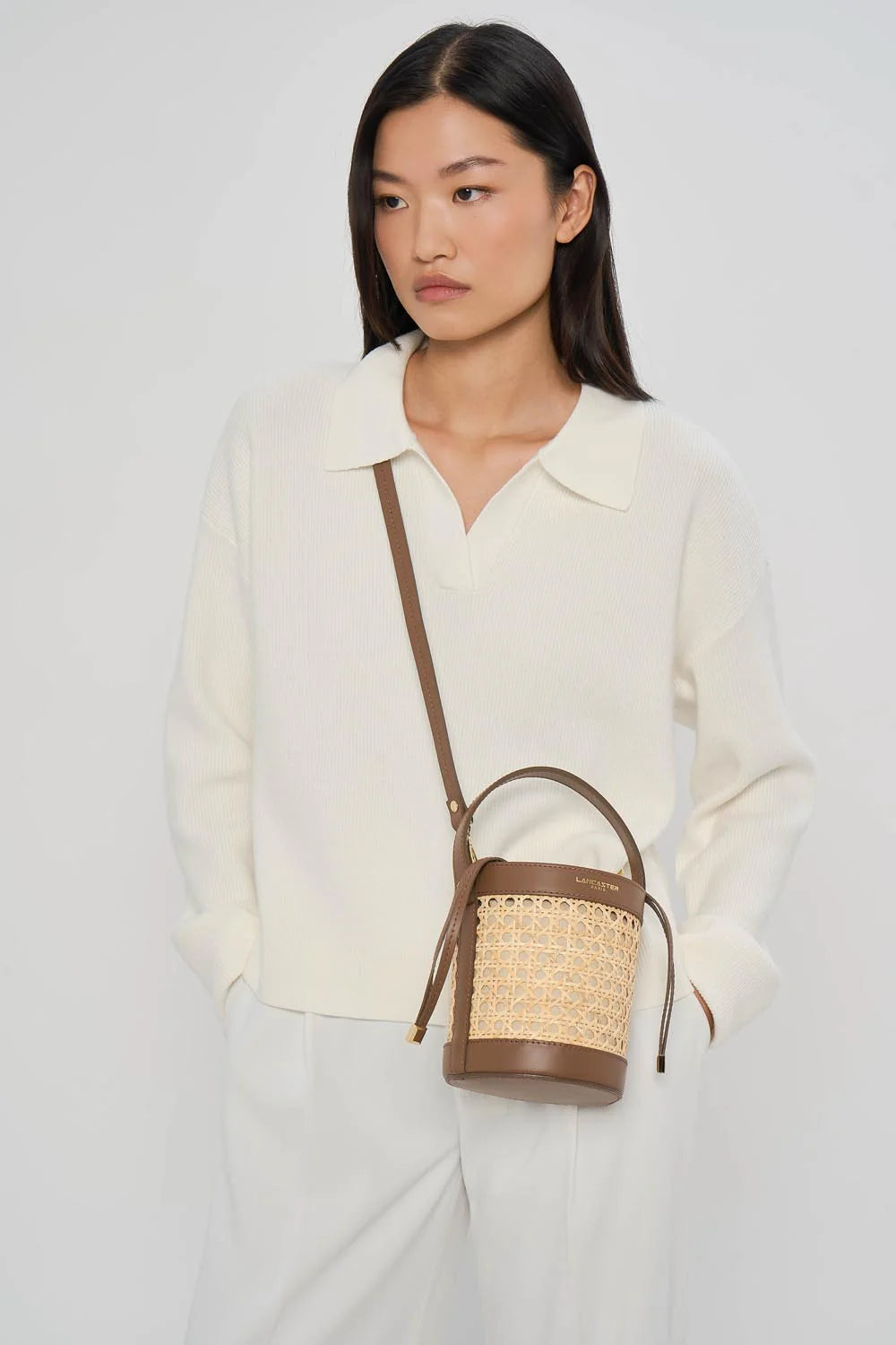 LANCASTER - Piccola borsa - Cannage Rotin