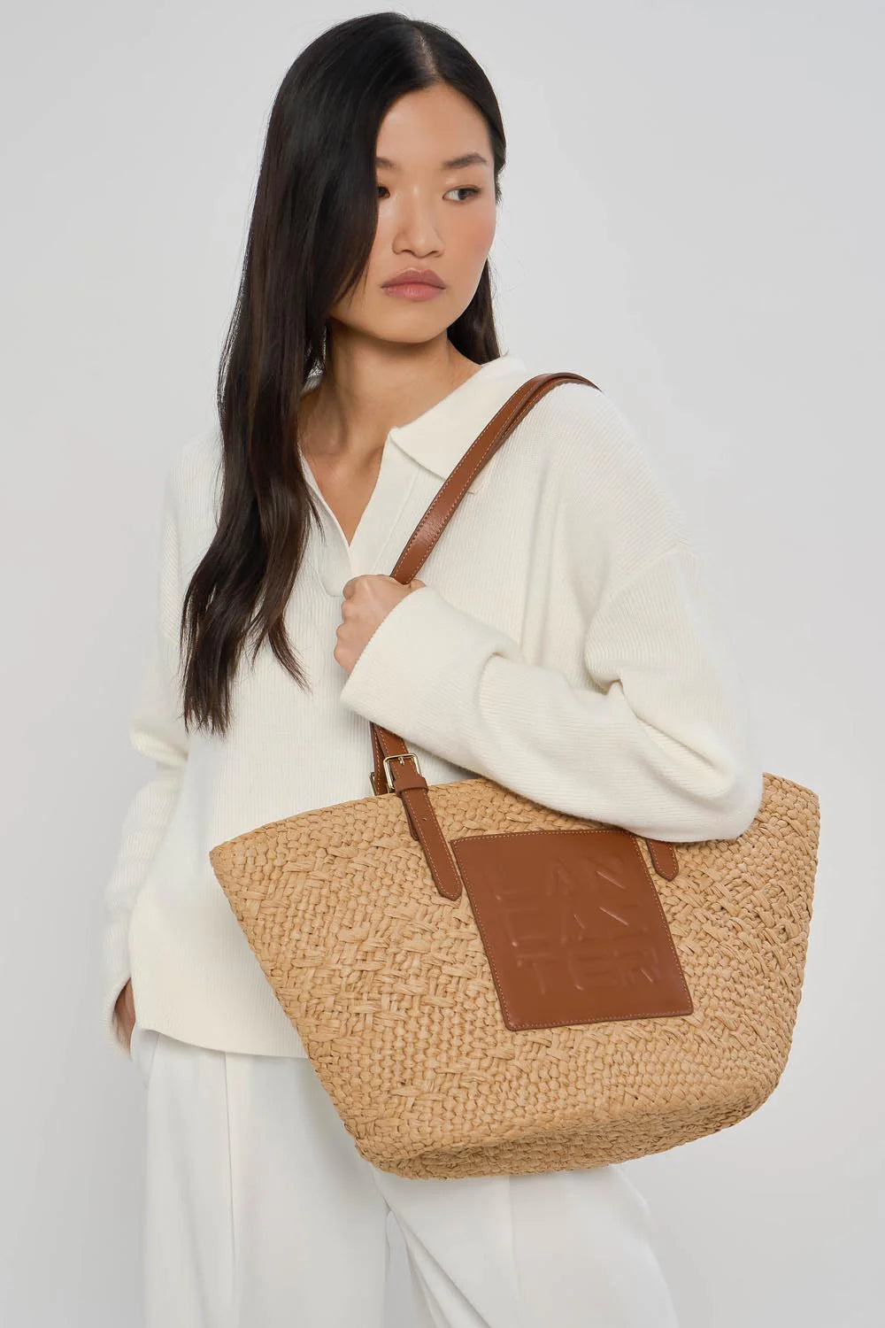 LACASTER - Le panier Borsa shopper a spalla