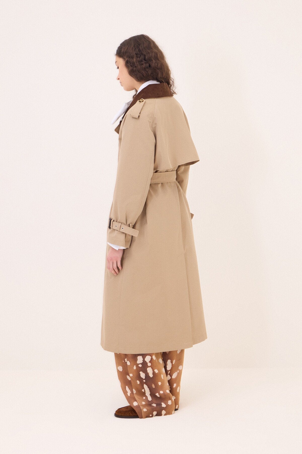 OTTOD'AME Trench con imbottitura removibile
