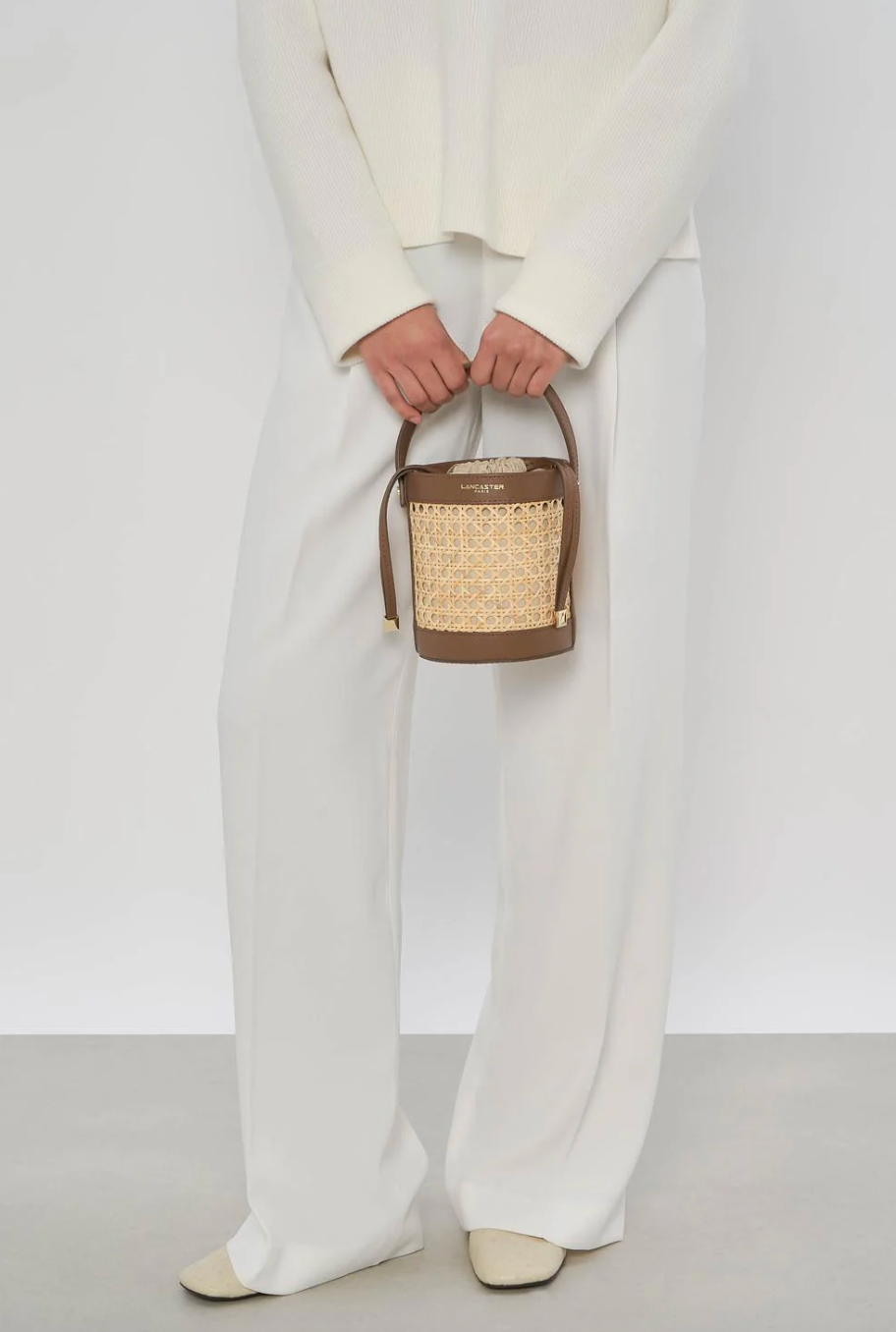 LANCASTER - Piccola borsa - Cannage Rotin